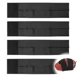 4 St Handschuh Wickelband, Elastisch Handschuhwickel Softball Einfaches An und Ausziehen Geschenke für Sportler Baseballhandschuhband Passend für alle Handschuhe, Hält die Tasche Schnell in Form