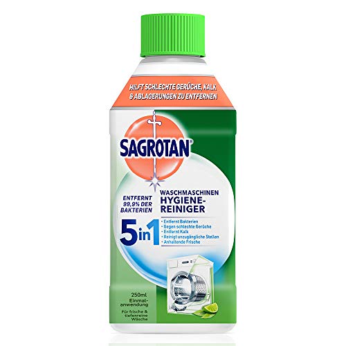 Sagrotan Waschmaschinen Hygiene-Reiniger – Maschinenreiniger für eine hygienische Waschmaschine – 1 x 250 ml