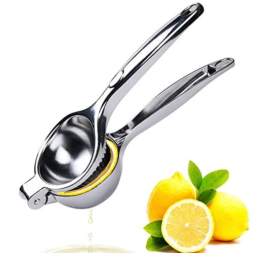 Relota 7 cm Zitronenpresse Handpresse, Zitruspresse Manuell, Anti-Ätzmittel, Durchmesser Lemon Squeezer, Schweres Saftpresse Manuell für Bar, Küche, Restaurant, Langlebig
