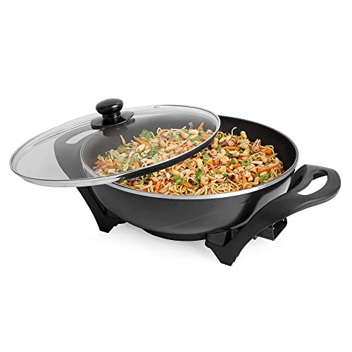 Tristar PZ-9130 Elektro-Wok - 4,5L Volumen - 33 cm Durchmesser - 1500 W