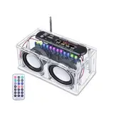 Dytabepl DIY Elektronik Löten Bausatz, FM Radio Bluetooth Lautsprecher Kit, Digitalradio mit LCD Display 87,5-108 MHz DIY-Lötprojekt-Übungs-Elektronik-Kit, FM Radio Kits