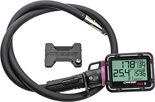 CRESSI - EKC 800040/391 : CRESSI - EKC 800040/391 : Manometer, tiefenmesser, thermometer, digitale taucheruhr DIGI 2 FARBE ROSA