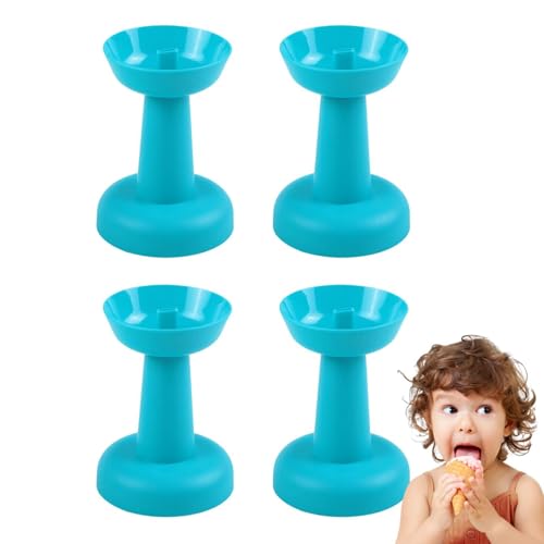 am Stiel für Kinder - Tropffreie Silikongriff, wiederverwendbare Gefrierschrank -Pop -Hülle | Nicht-Schlupfei-Eisvergnügen, Messkontrolle Griff für Kleinkinder, farbenfrohe Sommersnack-Cover für M