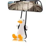 JJiaoLinin Schwingende Ente Auto Hängend Ornament,Süße Swinging Duck Car Hanging Ornament Hängendes Ornament Lustige Geschenke Swinging Duck Auto Anhänger für Autospiegel Türen Zuhause Büro