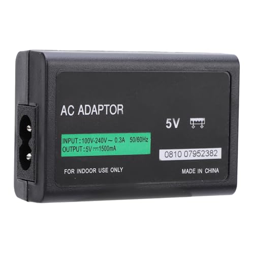 AC-Adapter-Ladekabel, Spielekonsolen-Datenkabel 5V 1,5A, Geeignet für PS Vita 2000 (EU-Stecker)