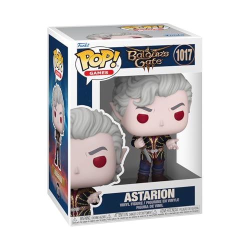 Funko Pop! Games: Baldur's Gate - Astarion - 1/6 Quote Für Seltene Chase-Variante - Baldur's Gate 3 - Vinyl-Sammelfigur - Geschenkidee - Offizielle Handelswaren - Spielzeug Für Kinder und Erwachsene