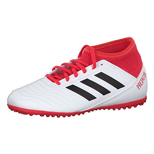 adidas Predator Tango 18.3 TF Gymnastikschuhe, Mehrfarbig (FTWR White/core Black/real Coral S18), 38 EU