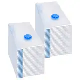 vidaXL Transparente Vakuum Reise Aufbewahrungstaschen Set von 5 | 60 x 40 cm Luftdicht, Robust, Platzsparende Verpackungslösungen perfekt für Ordnung im Zuhause und Nutzraum