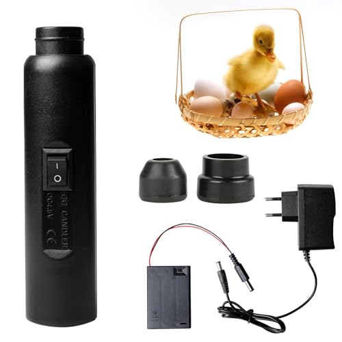 Schierlampe Bruteier Hühnereier, Schierlampe Für HüHnereier, Schierlampe Ei Candler Zucht Ei Fruchtbarkeitsprüfer für Hühnereier, Brutmaschine Vollautomatisch, Inkubatoren für Geflügeleier