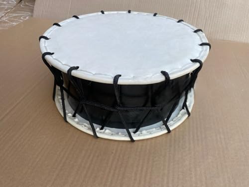 Japanische flache Trommel Ziehseil Trommel Rindsleder Percussion Instrument