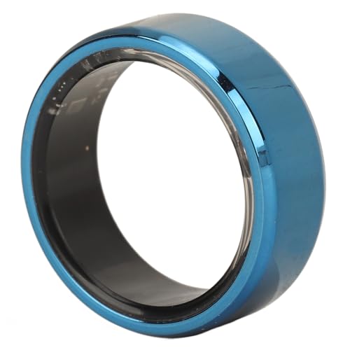 Smart Ring Health Tracker, Fitness Schlaf Herzfrequenz Blutsauerstoff Tracker Smart Ring, IP68 wasserdichte Bluetooth Fitness Tracker Ringe für Frauen Männer (Nr. 10)
