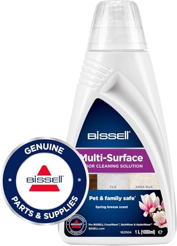 Bissell 1789L Multi-Surface Reinigungsmittel für Crosswave, Crosswave Pet Pro, Spinwave und andere Multiflächen-Reinigungsgeräte, Weiss, 1 x 1 Liter