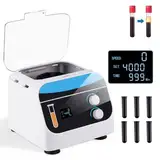 YUCHENGTECH Labor-Zentrifugen 6X20ml LCD Tischzentrifuge für 5/7/10ml Röhrchen 400rpm 0-999min 1920xg Zentrifugen für Bildung, Biologie, Medizin, Chemie