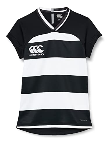 Canterbury Vapodri Evader Rugby-Trikot für Damen XS schwarz/weiß