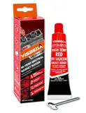Visbella hohen Temperaturen Gasket Maker Neutral RTV Dichtung, Öl & Wasser, flexibel, Silikondichtung, für die Reparatur von Motoren 99g (Rot)
