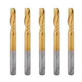 Spiralfräsenschneider CNC End Mill Set Aluminium Schneiden 4 X 17 X 45 Mm Tragbarer Hochgeschwindigkeitsstahl