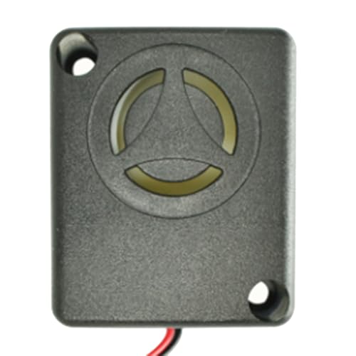 Yopeissn Diebstahlschutz Auto-Einbruchalarm 12V 120dB Aktiver High-Dezibel-Summer Safe Box Einbruchalarm Autozubehör QSI-4840