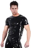 The Latex Collection Herren 29100201721 Businesshemd, Schwarz (Nero 001), L EU