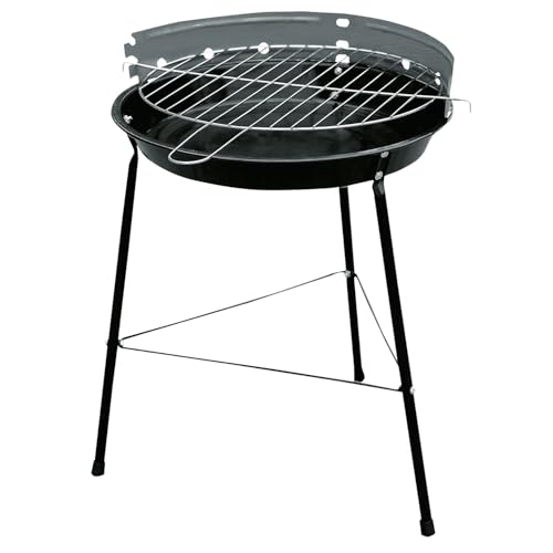 Master Grill MG930 Gartengrill Grill Holzkohlegrill 32,5cm Durchmesser BBQ für fünf Personen