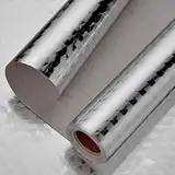Ölsichere Lösung: Verwenden Sie unsere Aluminiumfolien-Aufkleber bei Ihrer Küchenrenovierung (Größe 600 x 30) (C)