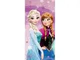 Disney Frozen Anna Elsa Ultra Soft Badetuch Strandtuch 100% Baumwolle - Groß 70x140 cm für Mädchen Schwimmen, Dusche & Pool