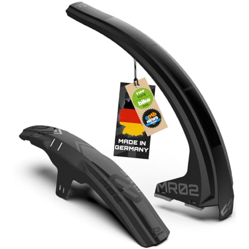 unleazhed Schutzbleche für MTB | MR02 und M02 Bundle | Made in Germany | Aus recyceltem Material