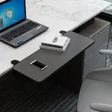 Naturepanda Ergonomics Desk Extender Tray,Festklemmbare Schreibtisch Tastaturablage,Klappbare SchreibtischverläNgerung,Computer Tastaturablage Erweiterung Schreibtisch ArmlehnenstüTze,90° Klappbar