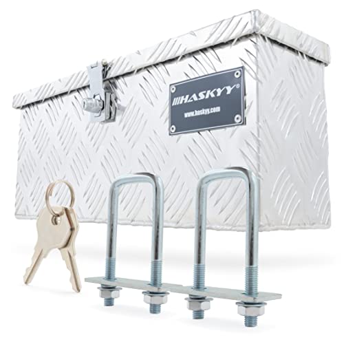 Aluminium Transportbox 485x140x200 mm Truckbox Deichselbox Werkzeugkasten Alubox Alukoffer