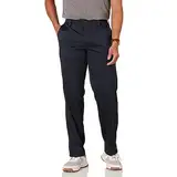 Amazon Essentials Herren Golf-Stretchhose, Klassischer Schnitt (erhältlich in Big & Tall), Marineblau, 34W / 32L