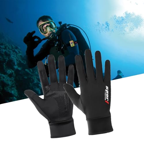 BAOSROY Tauchhandschuhe,Nneoprenhandschuhe,Tauchhandschuhe Dünn,Neoprenhandschuhe Schwimmen,Tauchhandschuhe Aqualung,Handschuhe Damen Herren Wasserdicht für Gants de plongée