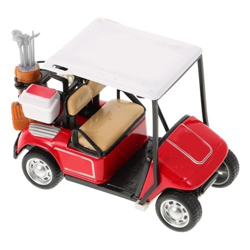 GALPADA Golfwagen Modell Golfwagen Ornament für Desktop Dekoration für Golfer für Wohnzimmer Schlafzimmer und Langlebig