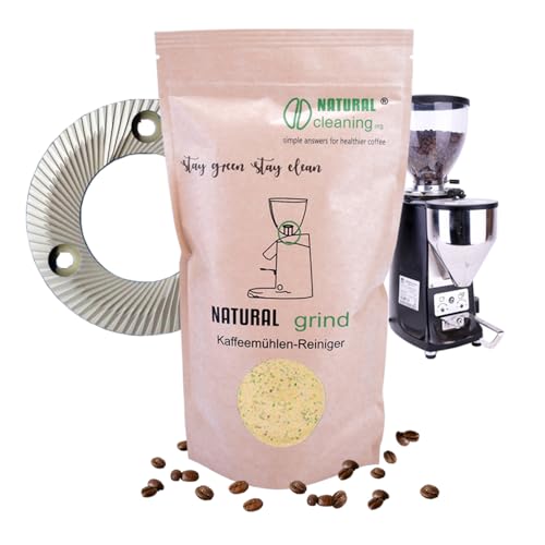 Kaffeemühlenreiniger - Mühlenreiniger - Mahlwerk Reiniger - Organisch - 500g - 100% Food Safe -Natural Grind - zum entfernen von Kaffeerückständen - JoeFrex