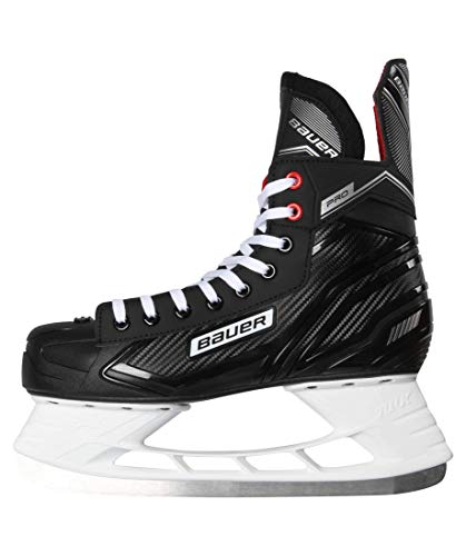 Nike Bauer Herren Pro Skate Sr Feldhockeyschuhe, Schwarz (Schwarz-Weiss-rot-SI 900),40.5 EU