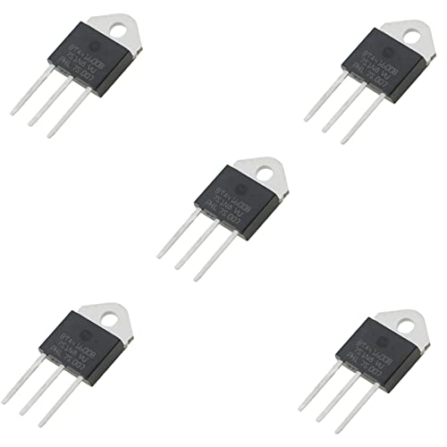 PENGLIN 5 Stück BTA41-600B Hochleistungs-Thyristor, BTA41-600B TRIAC Bidirektionaler Thyristor, Gate-Trigger 1,3V 100mA,Durchgangsbohrung,3-Pin