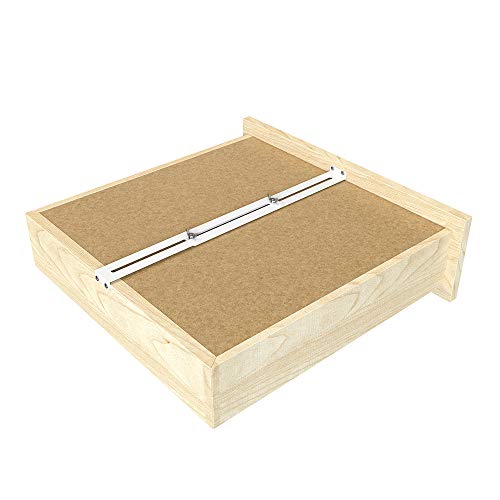 FRMSAET Schubladen Reparatur Kit - verwendet, um zu verstärken und reparieren Holz/MDF/Spanboard Schubladen Schrank Verstärkung. (2 Packung)