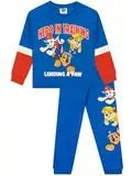 PAW PATROL Kleidung | Zweiteiler Jungen Pullover Und Jogginghose | Chase Kinderkleidung Blau 104