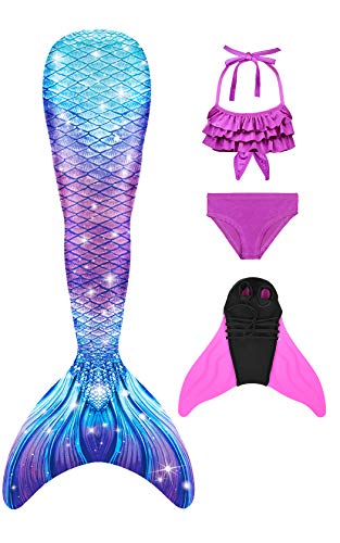 shepretty meerjungfrauenflosse mädchen Neuer Mermaid Tail Badeanzug für Erwachsene und Kinder,xiaofenG5-D-140