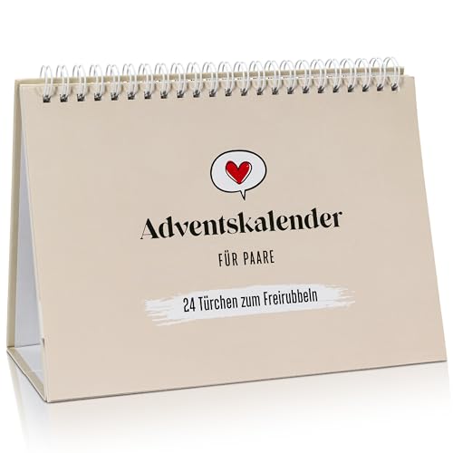 Darlena Adventskalender für Paare | Date Adventskalender für Erwachsene 2024 | Pärchen, Paar Adventkalender | Geschenk für Männer, Frauen, Freund & Freundin | Nikolausgeschenk für ihn & sie