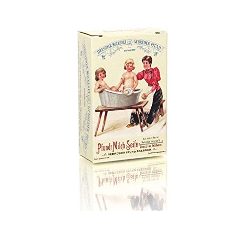 Pfunds Milchseife - aus reiner Kuhmilch hergestellt (100g)