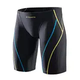 MY KILOMETRE Herren Jammers Lang Badehose Schwimmen Badeanzug Jammer