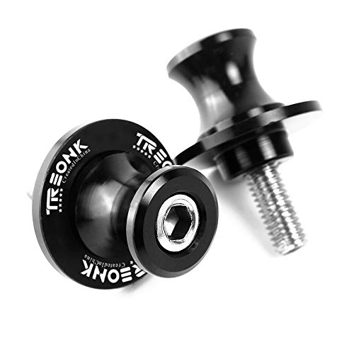 M8 Ständeraufnahme - Montageständeradapter Aluminium Schwingenadapter Motorrad Prismabuchsen Bobbins für Kawasaki Z900 2017-2019 Z900RS 2018-2019 Z650 2017-2019 Versys 650 2015-2019 Ninja400 2018-2019