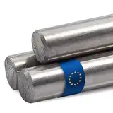 Stahl-Shop24 V2A Edelstahl Rundstab 2000 mm massiv rostfrei Ø 4 mm rostfreier Metallstab für Bauprojekte Modellbau Handwerk Konstruktion Werkstatt Bastelprojekte Edelstahlstange DIY Maschinenbau