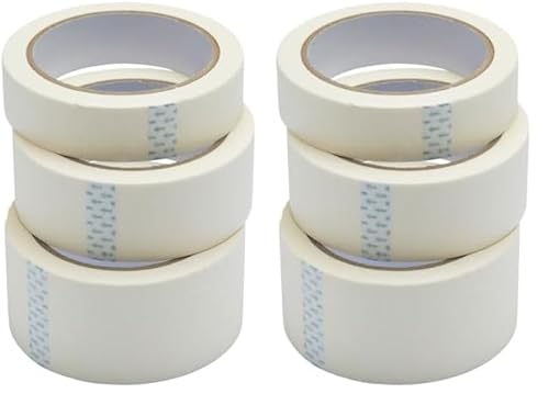 Fit For The Job Dreierpack, 25m, Abdeckband für mehrere Oberflächen für Streicharbeiten, Malerband für scharfe Farblinien, Malerband, Maler-Abdeckband, Farbband, 19mm breites Abdeckband