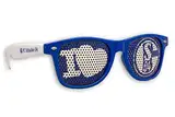 Blueprint Cologne FC Schalke 04 Sonnenbrille S04 Fanbrille verschiedene Varianten (I Love Blau KIDS)