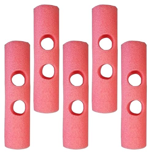 Schwimmnudelanschluss, Schaumstoffkreuzlöcher Pool -Nudelanschluss, Rund -Nudel -Stick -Adapter, Kinderschwimmnudelzubehör für Schwimmausbildung