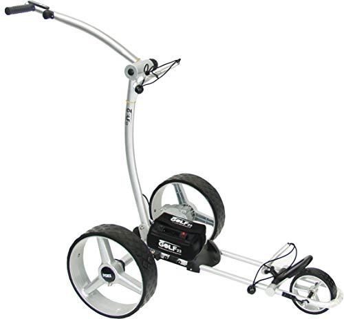 GOLF23, Elektro Golf Trolley 3.1 Lithium Batterie 20Ah, USB, Silber