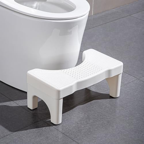 Colrid Toilettenhocker Erwachsene | Ergonomischer WC-Hocker gegen Hämorrhoiden, Verstopfung & Reizdarmsyndrom | Anti-Rutsch, 16 cm Höhe für gesunde Hockstellung | Leicht & Platzsparend 39x22x16 cm