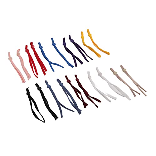 40PCS Elastisches Maskenband,Elastische Schnur mit hoher Dichte für Masken, DIY Produktion Maske elastische Schnur mit verstellbarer Schnalle, zum Nähen von Masken, Kleidung Zubehör