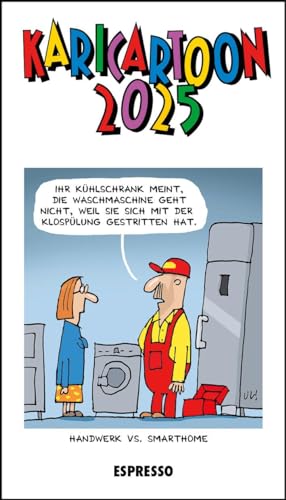 KARICARTOON 2025: 365 Kari-Cartoons von 90 ZeichnerInnen