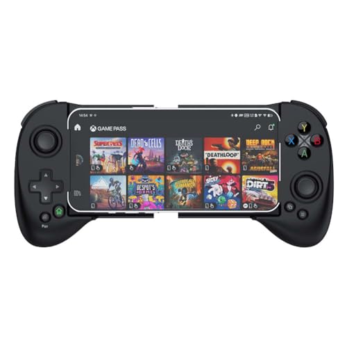 ShanWan Handy Controller für Android/iOS/iPhone15, Bluetooth Mobile Gaming Controller mit Funktion der Tastenzuordnung, Smartphone Controller für PS Remote Play Xbox Cloud Steam Link usw